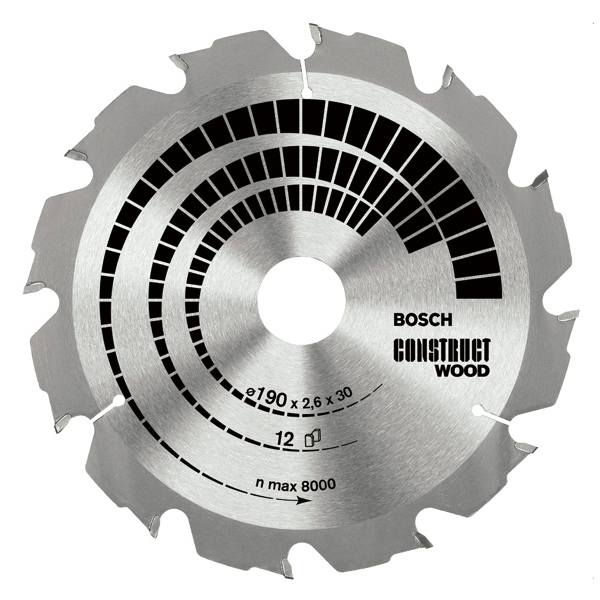 Bosch 2608640692 Körfűrészlap, Construct Wood 350 x 30 x 3,5 mm; 24 (2608640692)