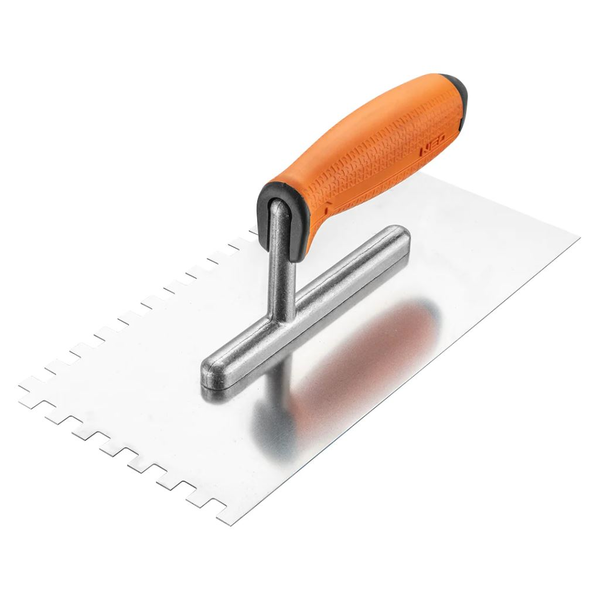 NEO Tools acél simító 270x128mm, 8x8x8mm-es fogakkal (50-168)