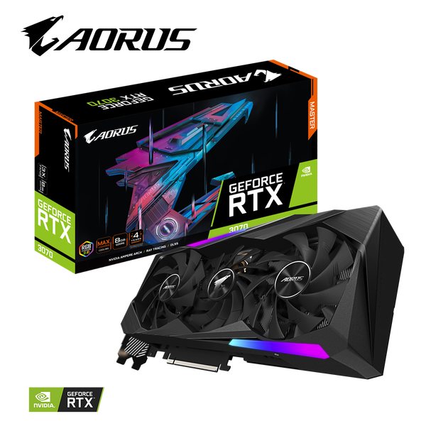 GIGABYTE GeForce MASTER RTX 3070 8GB GDDR6 256bit