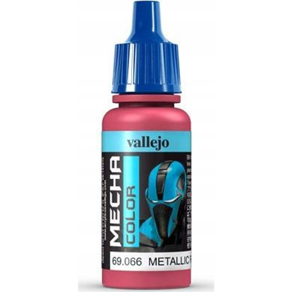  Vallejo Vallejo: 69.066 - Mecha Color - Metallic Red (17 ml)