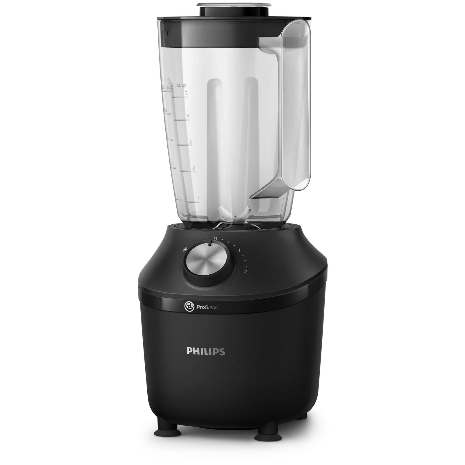 Philips 3000 series HR2191/01 turmixgép 2 L Asztali mixer 600 W Fekete, Átlátszó (HR2191/01)