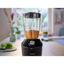 Блендър Philips Seria 3000 HR2191/01, Система ProBlend, Максимален капацитет 2 л, Ефективен капацитет 1,25 л, 2 скорости + Impuls, Натрошава лед, Приложение NutriU за повече идеи за рецепти, Черен