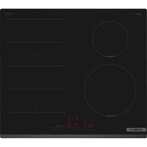 Bosch Serie 6 PIX631HC1E plite Negru Încorporat 60 cm Plită cu zonă de inducție 4 zonă(e)