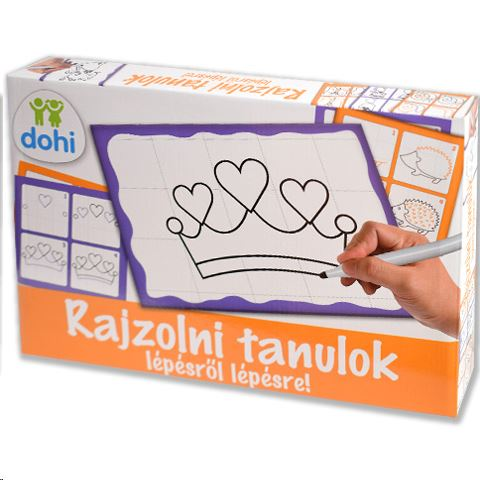 Rajzolni tanulok lépésről lépésre lányos csomag (510/02) (510/02)