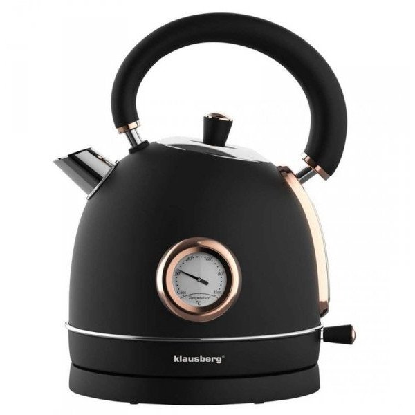 Klausberg KB-7905 Retro elektromos vízforraló 1,8L termométerrel