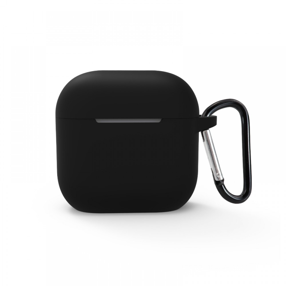 Airpods 4 szilikon tok, Fekete, 2.5 mm (AIRPODS4-CASE2.5-BK)