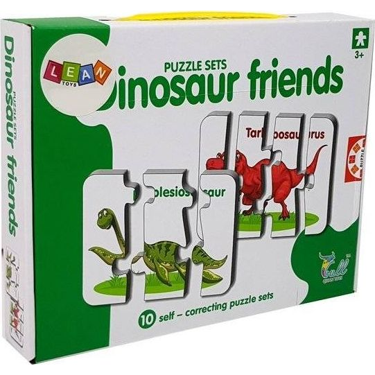 Oktatási puzzle angol dinoszauruszok 7812 (7812)
