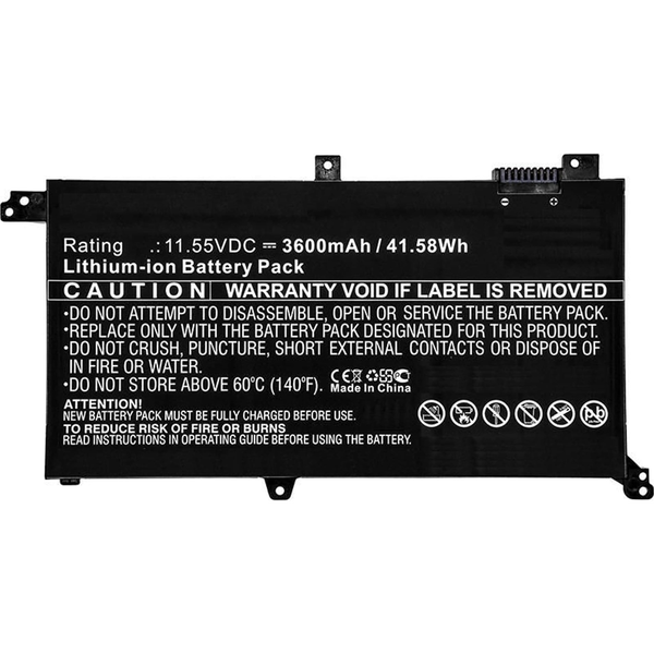 CoreParts MBXAS-BA0182 ricambio per laptop Batteria