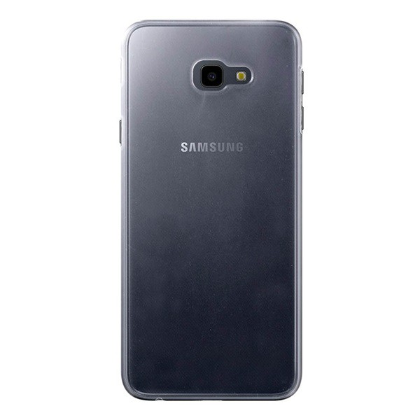 Műanyag telefonvédő (gumírozott) ÁTLÁTSZÓ [Samsung Galaxy J4 Plus (SM-J415F)] (5996457822843)