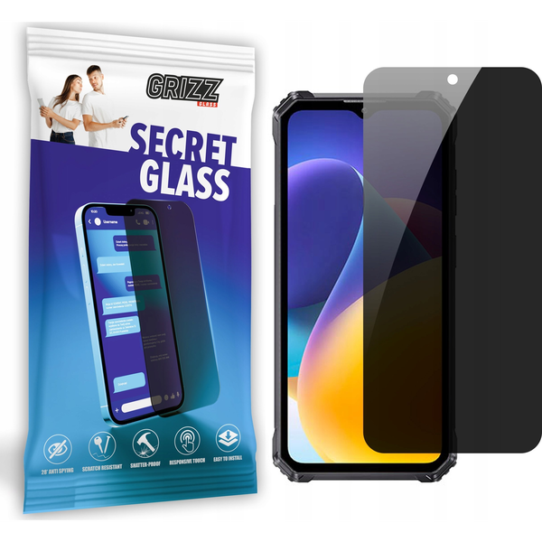  GrizzGlass Szkło prywatyzujące GrizzGlass SecretGlass do Oukitel WP28 S