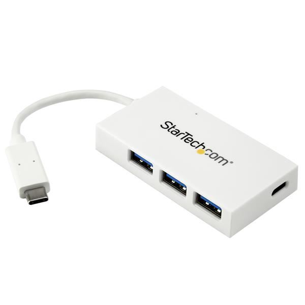 StarTech.com HB30C3A1CFBW hub de interfaz USB 3.2 Gen 1 (3.1 Gen 1) Type-C 5000 Mbit/s