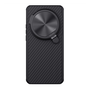 Nillkin CARBOPROP szilikon telefonvédő (ütésállóság, aramid bevonat, kitámasztó, karbon minta) FEKETE Xiaomi 15 Ultra (GP-169289)