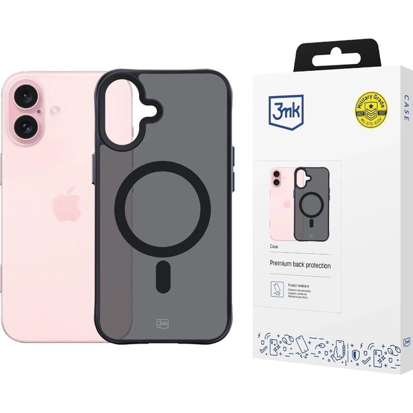 Kryt 3mk pre Apple iPhone 16 bezfarebný