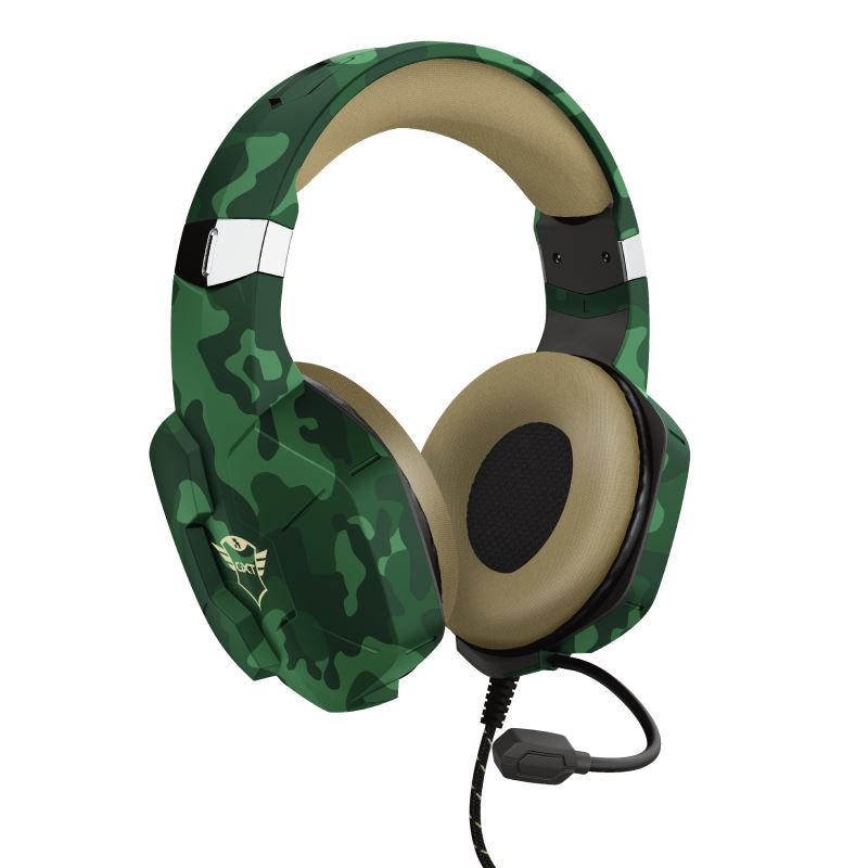 Trust GXT 323C Carus Headset Vezetékes Fejpánt Játék Terepszínű (trust24319)