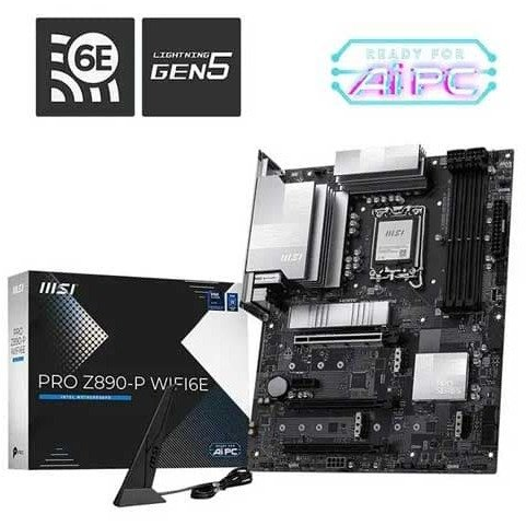 MSI PRO Z890-P WIFI6E fekete/ezüst 7E34-019R