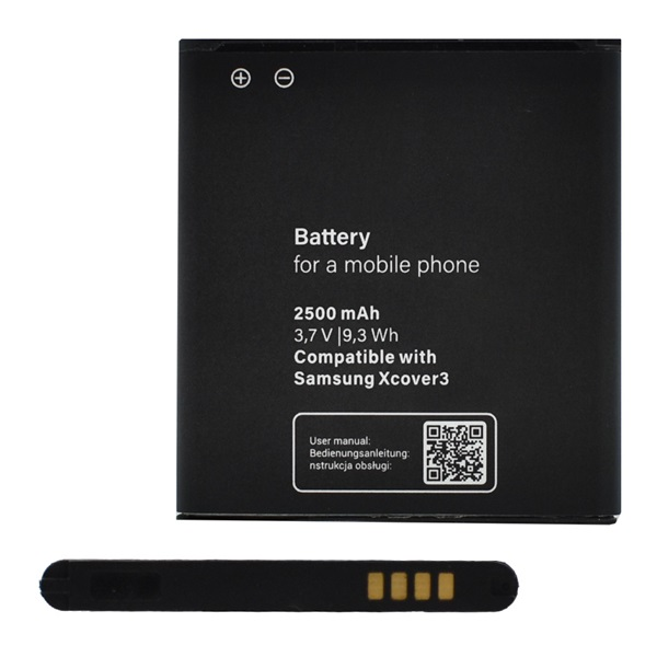 gigapack Akku 2500mAh LI-ION (EB-BG388BB kompatibilis) Samsung Galaxy Xcover 3 (SM-G388) " csomagolás" (GP-59063)