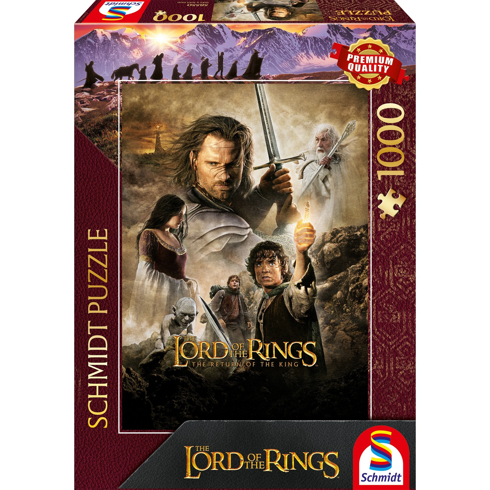Schmidt Spiele Lord of the Rings - A király visszatér 1000 darabos puzzle