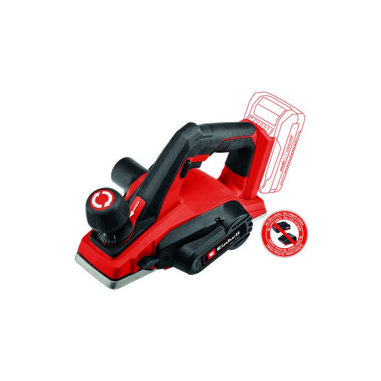 Einhell TE-PL 18/82 Li – Solo kézi gyalu - akkumulátor és töltő nélkül (4345400) (e4345400)