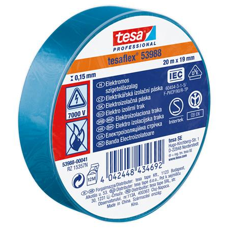 Tesa Professional Szigetelőszalag - Kék (20m) (53988-00041-00)