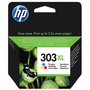 HP 303XL High Yield Tri-color Original Ink Cartridge inkoustová náplň 1 kusů Vysoká (XL) výtěžnost Azurová, Purpurová, Žlutá