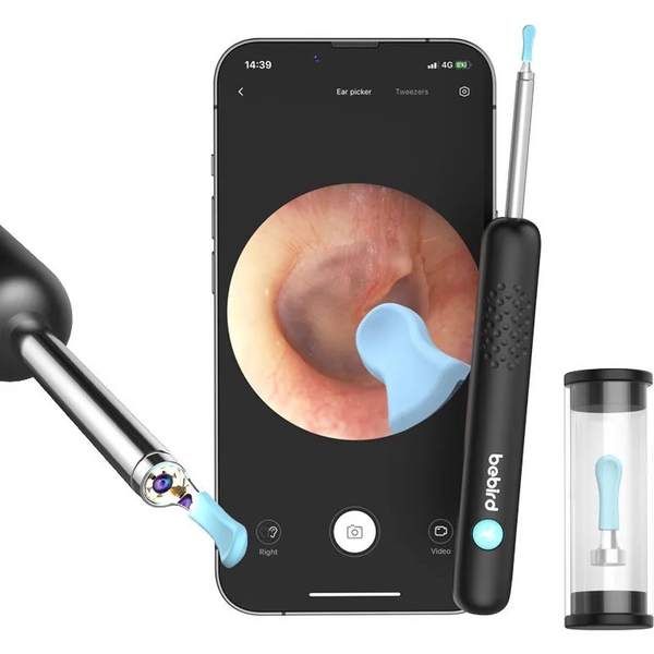 Bebird R1 Intelligens vizuális fültisztító fekete