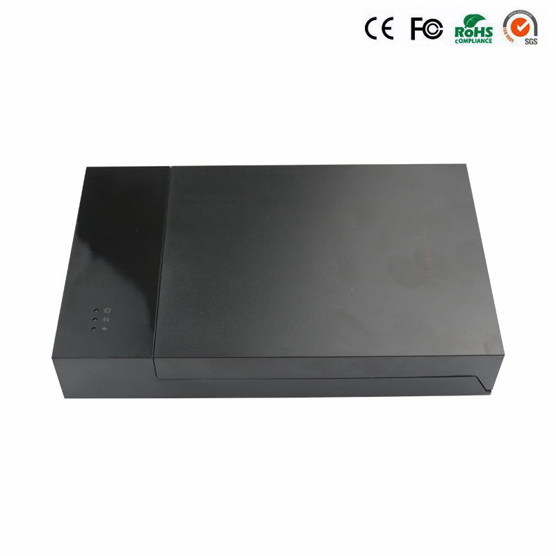nBase EH-35ASU3B 3,5" USB 3.0 Külső HDD ház - Fekete (EH-35ASU3B)