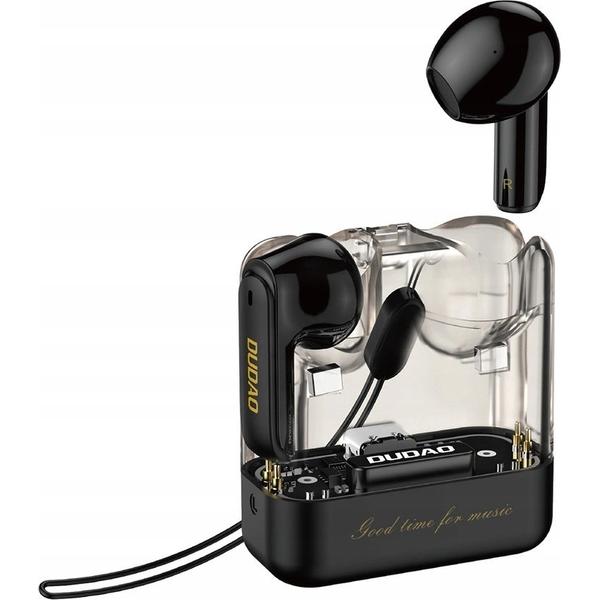 Dudao U18Pro Bluetooth 5.3 TWS Vezeték Nélküli Fülhallgató-Fekete