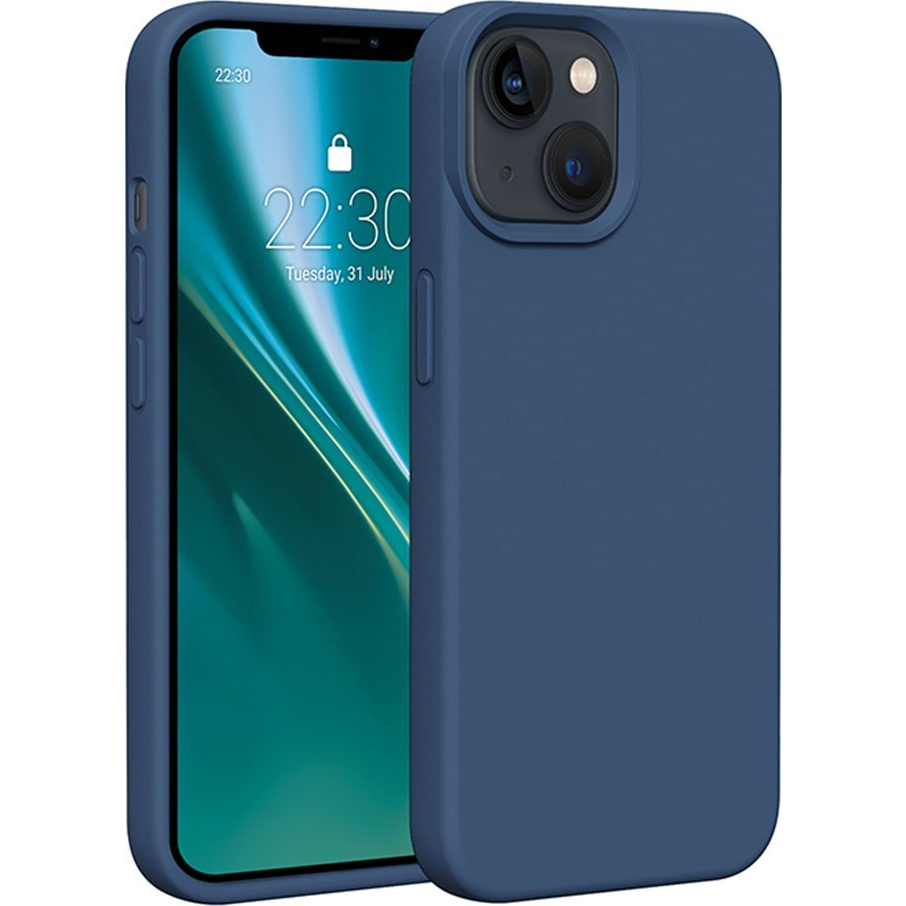 Etteri Silicone Tok iPhone 15 - Sötétkék (GSM183466)