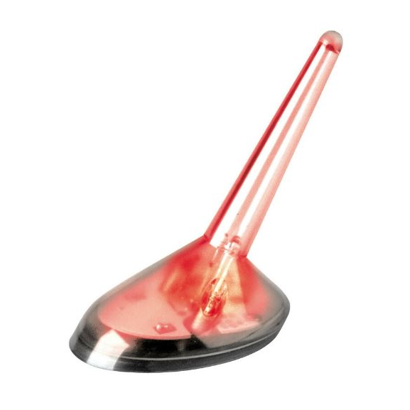Lampa villogó antenna imitáció piros (0170251)