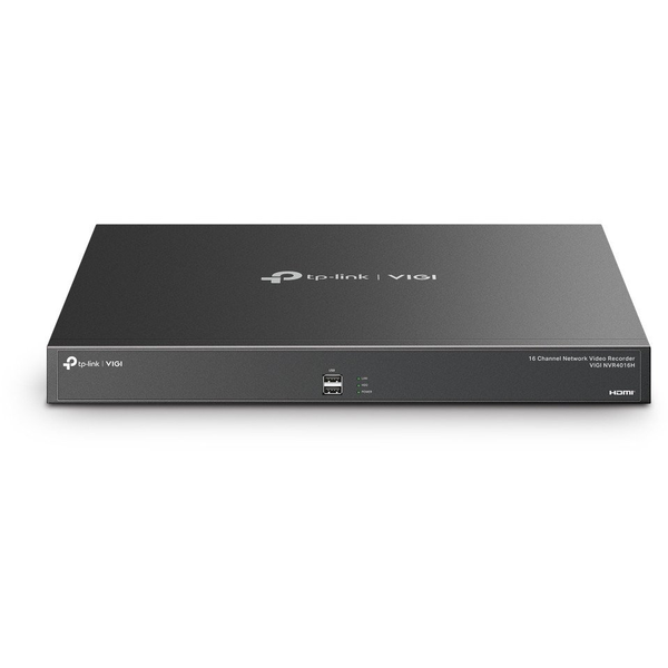 TP-Link VIGI NVR4016H Netværk videooptager (NVR) Sort