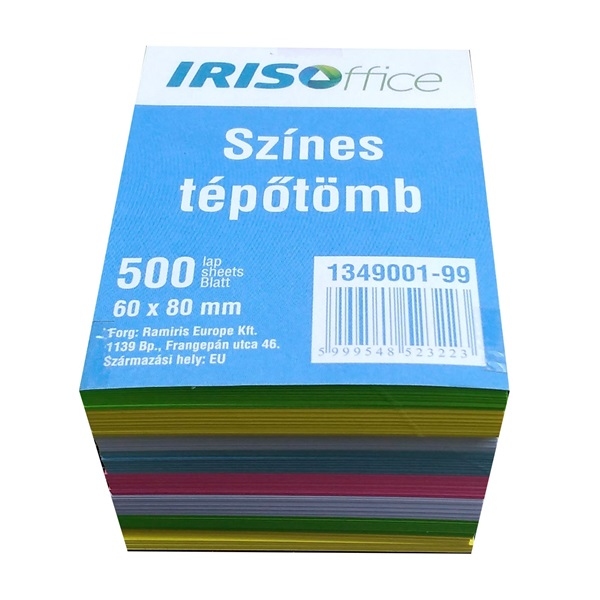 IRISOffice 6x8x5cm több színű tépőtömb (1349001-99)