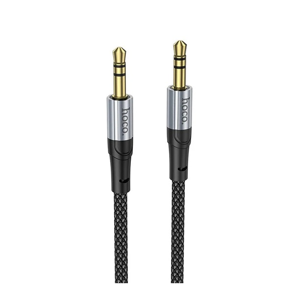 Kabel AUX Jack 3,5 mm do Jack 3,5 mm Hoco 1 m UPA26 czarny