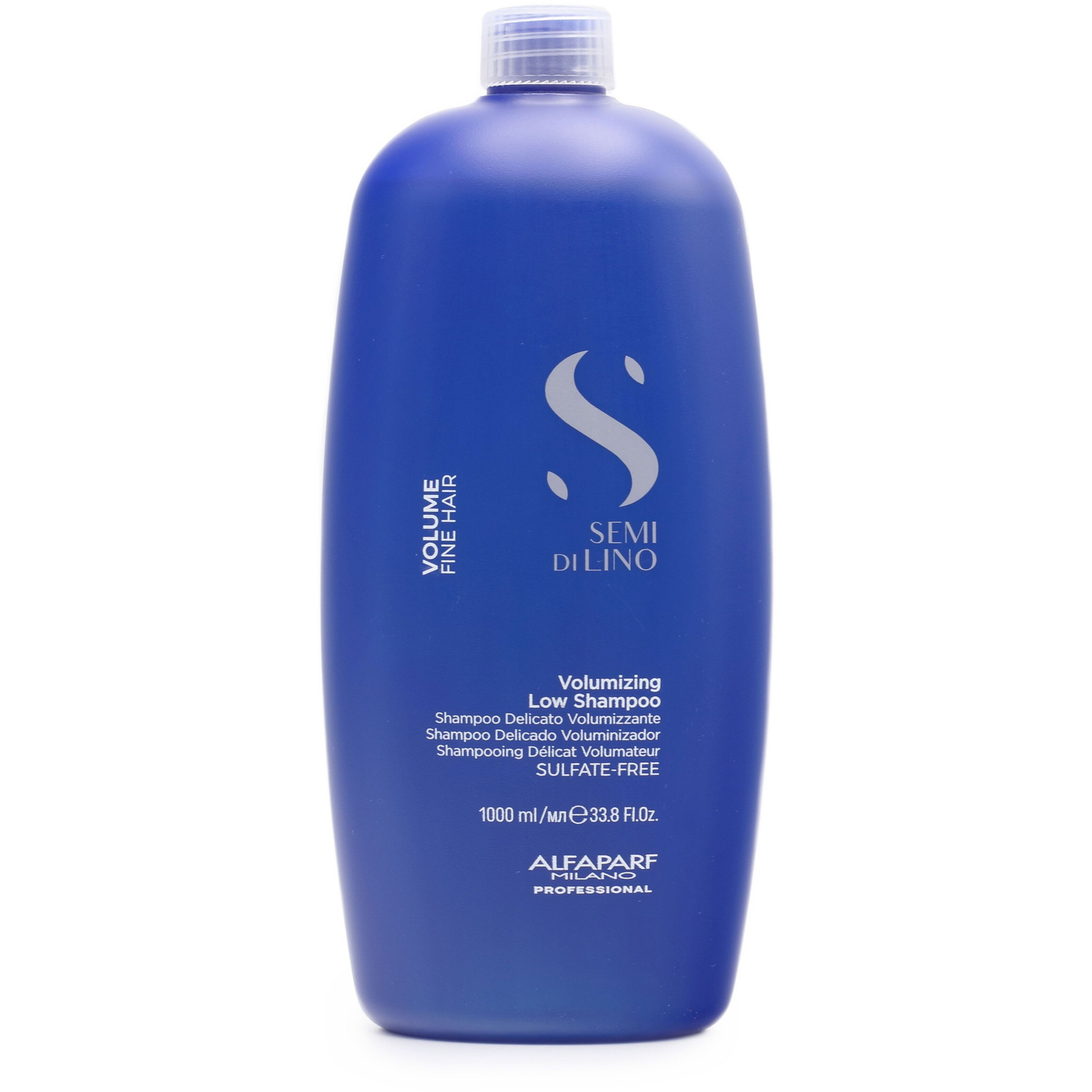 ALFAPARF MILANO Semi Di Lino Volume Volumizing Low Shampoo volumennövelő és erősítő sampon 1000 ml (8022297104379)
