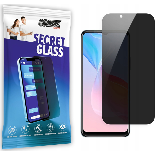  GrizzGlass Szkło prywatyzujące GrizzGlass SecretGlass Vivo Y21A
