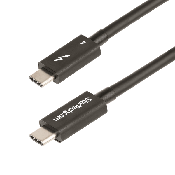 StarTech.com TBLT4MM1M Thunderbolt kabel 1 m 40 Gbit/sek. Sort