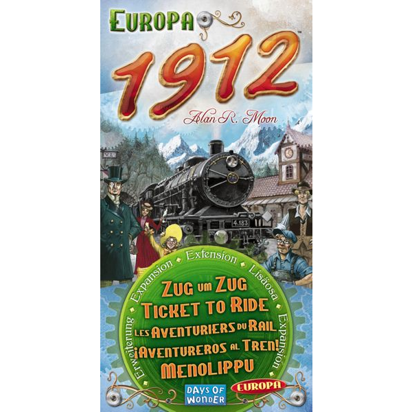 Days Of Wonder Ticket to Ride Europe 1912 Társasjáték Kiegészítő