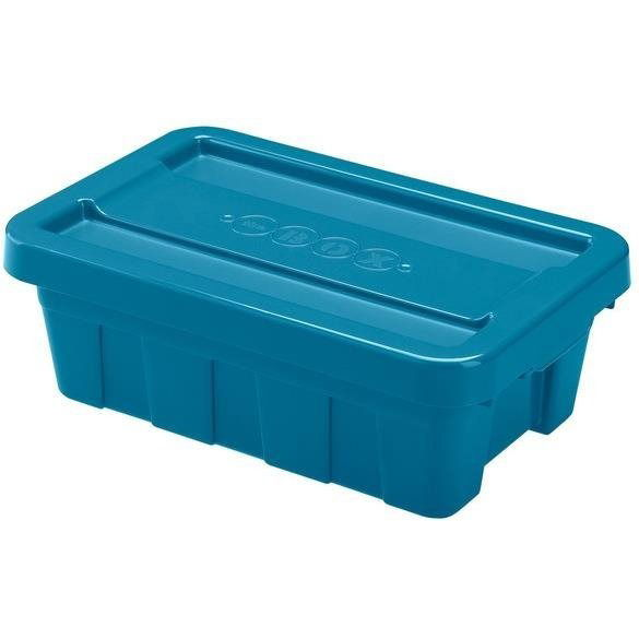 HEIDRUN Tárolódoboz fedéllel 45 × 29 × 15,5 cm 12,5 l heavy duty