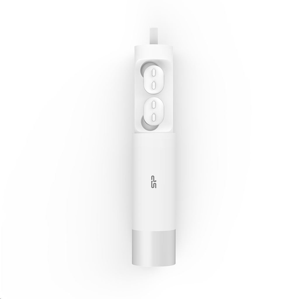 Silicon Power Blast Plug BP81 Sluchátka s mikrofonem Bezdrátový Do ucha Hovory/hudba Bluetooth Bílá
