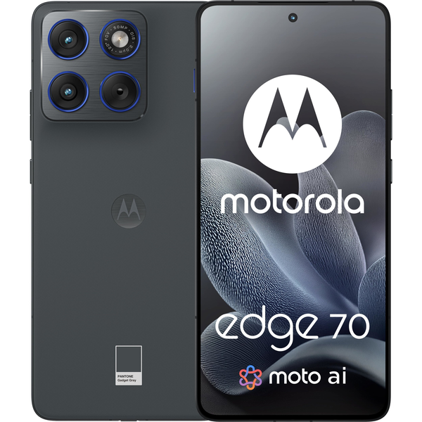 Motorola edge 70 17 cm (6.7") Dual SIM Android 16.0 5G USB Type-C 12 GB 512 GB 4800 mAh Grå
