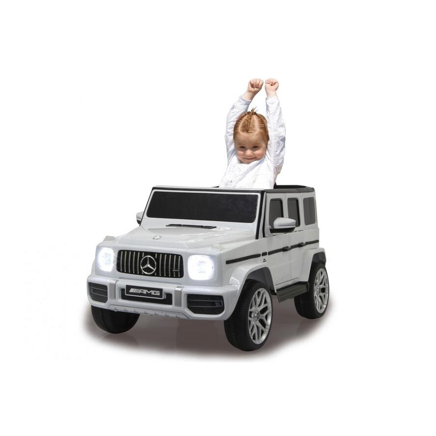 Jamara Mercedes-Benz AMG G 63 Luxus Terepjáró Bébijárgány - Fehér (460640)