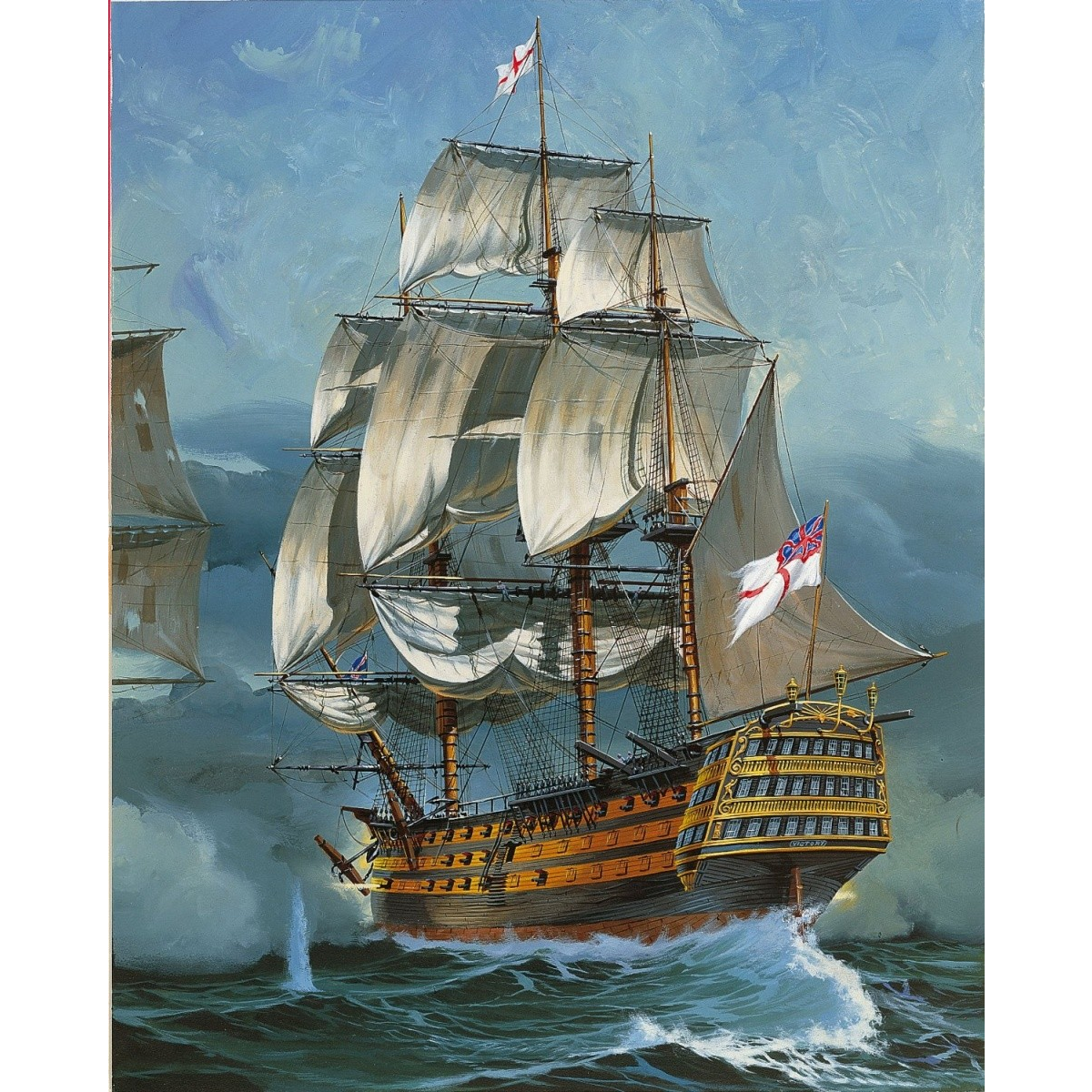 Revell H.M.S. Victory hajó műanyag modell (1:225) (MR-5408)