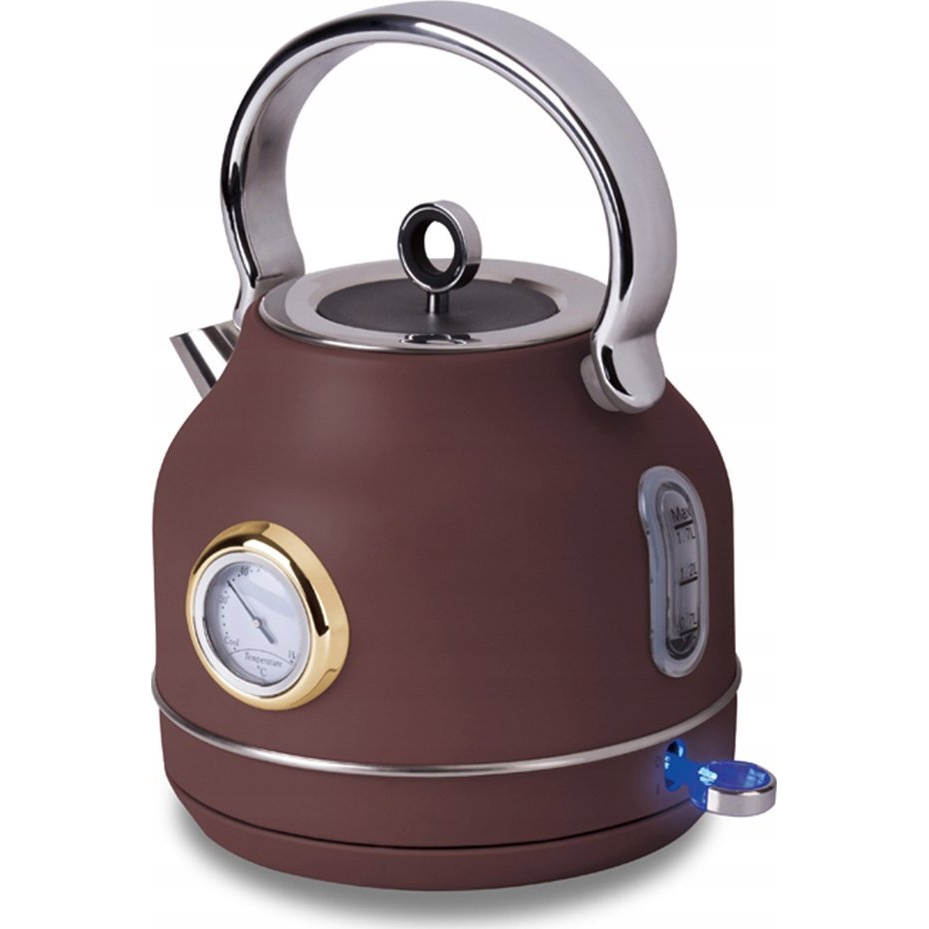 BerlingerHaus BH/9516 Leonardo Collection Elektromos Vízforraló - 1,7 L, 2200 W, Hőfok Kijelzővel Ellátott (BH-9516)