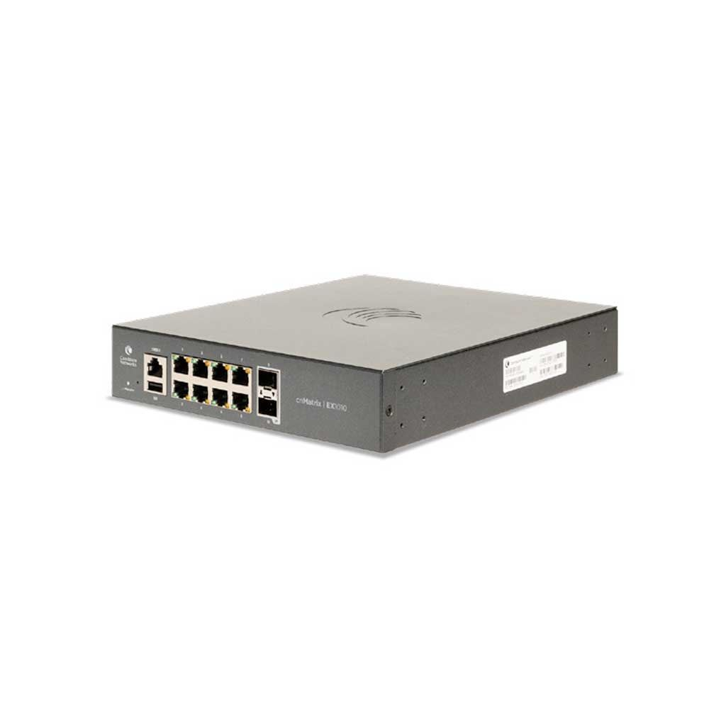 Cambium cnMatrix EX1010 8 portos switch (MX-EX1010XXA-E) (MX-EX1010XXA-E)