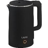 LaFe DoubleW, 1,8 L, 1800 W, Dupla fal, Cool touch, Vízszürő, Műanyag/Acél, Fekete, Elektromos vízforraló (LAFCZA47467)