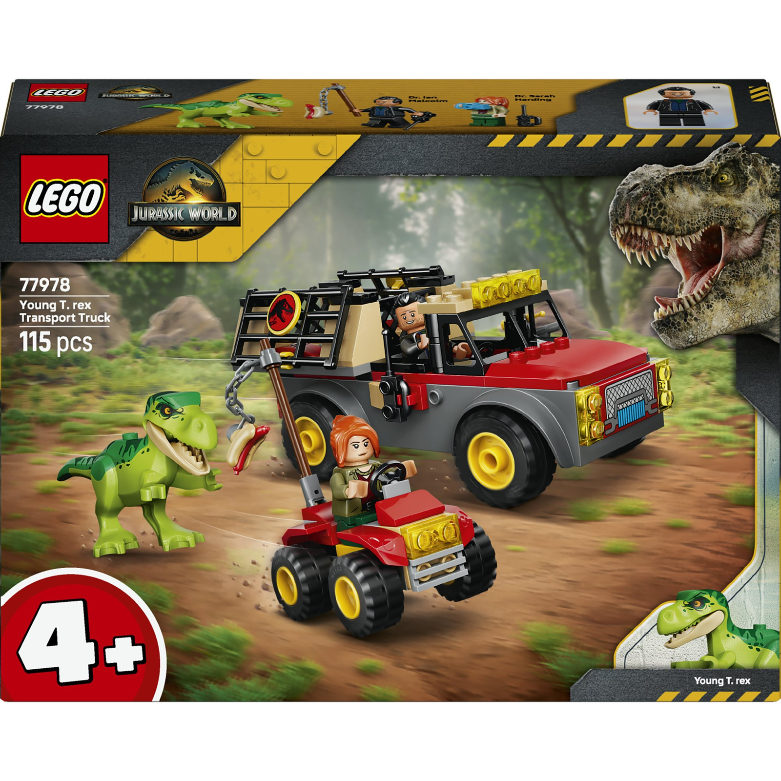 LEGO Jurassic World 77978 Náklaďák na prepravu malého T-rexa