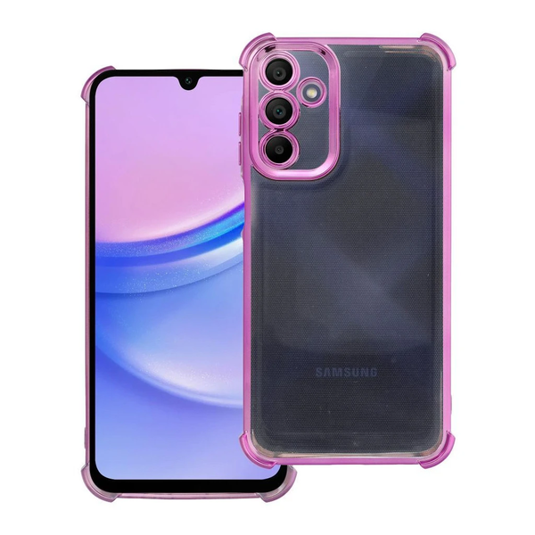 Samsung A15 készülékhez Antishock Electro tok lila