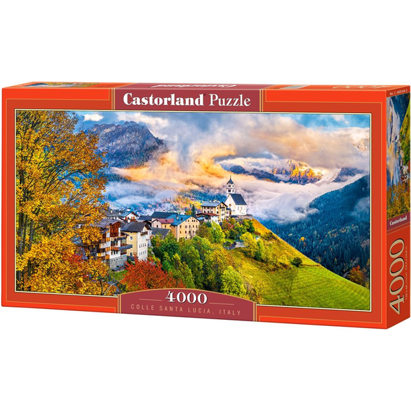 Castorland Colle Santa Lucia, Italy 4000 pcs Puslespil 4000 stk Landskab