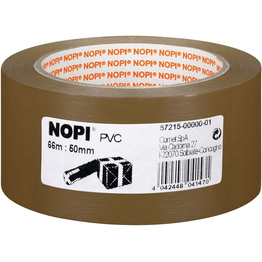 Nopi (57215-00000)-01 (57215-00000) Csomagolószalag ® Barna (H x Sz) 66 m x 50 mm 1 db (57215-00000-01)