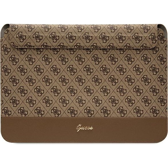 Guess Sleeve 4G Stripe Metal Logo, GUCS14PS4SGW 14" laptop tok, barna