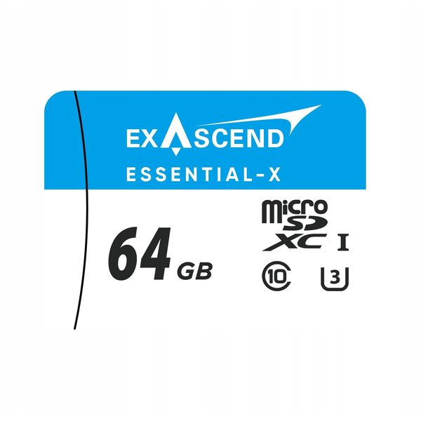 Karta pamięci Exascend Essential-X micro SD 64GB